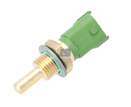 Electrica - Senzor temperatura lichid racire potrivit CUMMINS; DAF; FORD; IVECO potrivit DAF CF 65, LF 45, LF 55; IVECO EUROCARGO I-III 4.12TCAE-NEF6(F4AFE611D) dupa 2000 (numar pini: 2, verde)