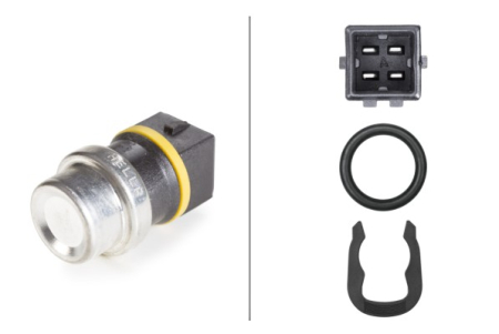 Electrica - Senzor temperatura lichid racire potrivit FORD GALAXY I, GALAXY MK I; SEAT AROSA, IBIZA II, INCA; SKODA FELICIA CUBE, FELICIA I 1.0-2.5 1991-2010 (numar pini: 4, albastru/galben/negru)