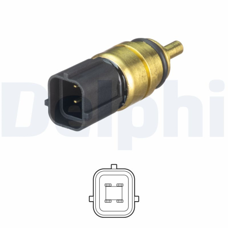 Senzor temperatura lichid racire potrivit CHEVROLET AVEO / KALOS, MATIZ, SPARK; DAEWOO KALOS, MATIZ; HYUNDAI ATOS, EQUUS / CENTENNIAL, GETZ, GRANDEUR 0.8-3.8 dupa 1998 (numar pini: 4, negru) [1]