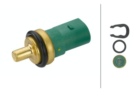 Electrica - Senzor temperatura lichid racire potrivit AUDI A2, A3, A4 B5, A4 B6, A4 B7, A6 C5, A8 D2, A8 D3, ALLROAD C5, CABRIOLET B3, TT; FORD GALAXY I 1.0-6.0 1994-2013 (numar pini: 4, verde)
