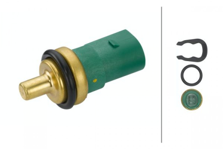 Electrica - Senzor temperatura lichid racire potrivit AUDI A2, A3, A4 B5, A4 B6, A4 B7, A6 C5, A8 D2, A8 D3, ALLROAD C5, CABRIOLET B3, TT; FORD GALAXY I 1.0-6.0 1994-2013 (numar pini: 4, verde)