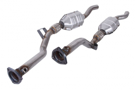Catalizator - Set 2 catalizatoare EURO 2 potrivit AUDI A6 C5 2.4 1997-2005