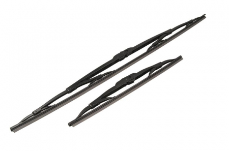 Stergatoare auto - Set 2 stergatoare standard fata cu spoiler 654 Twin 650/340mm FIAT SEDICI; HONDA JAZZ II, JAZZ III; HYUNDAI ELANTRA, GRAND SANTA FÉ, I30, SANTA FÉ III; KIA CEE'D, PRO CEE'D; NISSAN MICRA V dupa 2006
