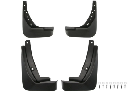 Ornamente - Set 4 buc aparatori noroi fata/spate, stanga/dreapta potrivit AUDI A4 B9 05.19-