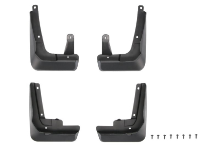 Ornamente - Set 4 buc aparatori noroi fata/spate, stanga/dreapta potrivit AUDI A6 C8 02.18-