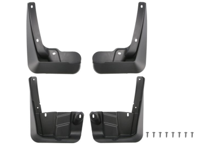 Ornamente - Set 4 buc aparatori noroi fata/spate, stanga/dreapta potrivit BMW 5 G30, G31, G38, F90 02.17-06.23