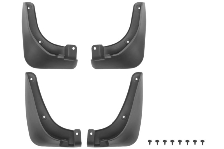 Ornamente - Set 4 buc aparatori noroi fata/spate, stanga/dreapta potrivit KIA CARENS IV 03.13-06.16