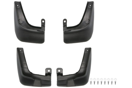 Ornamente - Set 4 buc aparatori noroi fata/spate, stanga/dreapta potrivit KIA CERATO I 06.06-12.09