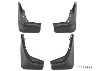 Ornamente - Set 4 buc aparatori noroi fata/spate, stanga/dreapta potrivit MERCEDES GLA X156 12.13-12.19