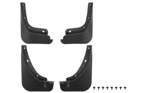 Ornamente - Set 4 buc aparatori noroi fata/spate, stanga/dreapta potrivit MG ZS 10.17-07.19