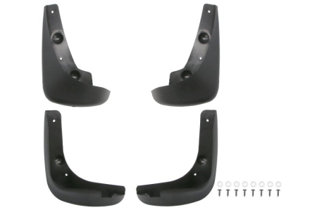 Ornamente - Set 4 buc aparatori noroi fata/spate, stanga/dreapta potrivit SUZUKI SWIFT III MZ 02.05-09.10