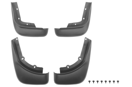 Ornamente - Set 4 buc aparatori noroi fata/spate, stanga/dreapta potrivit VOLVO V60 I 10.13-04.18