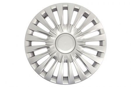 Anvelope si Jante - Set 4 bucati capac roata model Vento, 14inch, culoare argintiu