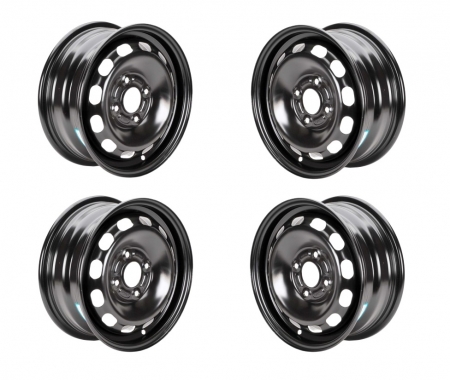 Jante auto - Set 4 Jante otel Dacia Logan 2005-2010 6Jx15"H2, 4x100x60, ET50