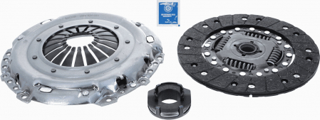 Set ambreiaj (228mm) potrivit SEAT CORDOBA, IBIZA III, IBIZA IV, IBIZA IV SC; SKODA FABIA I, FABIA II, OCTAVIA I, ROOMSTER; VW CORRADO, GOLF III, PASSAT B3/B4, POLO IV, VENTO 1.9D/2.8/2.9 06.91-12.10 [2]