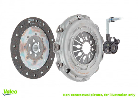 Kit ambreiaj cu rulment hidraulic (228mm) potrivit FORD MONDEO I, MONDEO II 1.8D 06.93-09.00 [2]