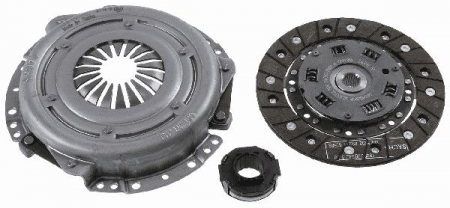 Ambreiaj - Set ambreiaj cu rulment (180mm) FIAT CINQUECENTO, PALIO, PUNTO, SEICENTO / 600, SIENA, STRADA, UNO; LANCIA Y, Y10 1.0/1.1/1.2 