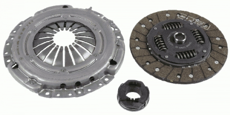 Ambreiaj - Set ambreiaj cu rulment (215mm) VW CORRADO, GOLF III, PASSAT, TRANSPORTER IV 1.6-2.0 intre 1986-2003