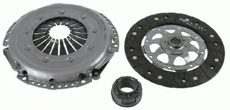 Ambreiaj - Set ambreiaj cu rulment (228mm) AUDI A4, A6, CABRIOLET; SEAT EXEO, EXEO ST; SKODA SUPERB I; VW PASSAT 1.6/1.8/2.0 intre 1994-2010