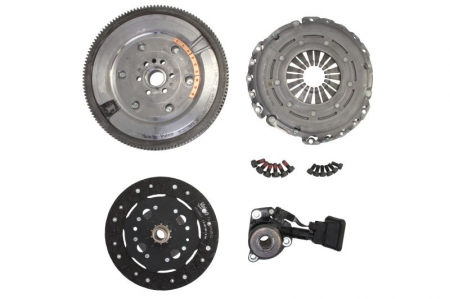 Set ambreiaj - Set ambreiaj cu volanta (cu kit de șuruburi; cu cilindru receptor de ambreiaj central; Cu placă de presiune ambreiaj; cu disc de ambreiaj; Cu kit de șuruburi de blocare, 235mm) potrivit CITROEN C4 GRA