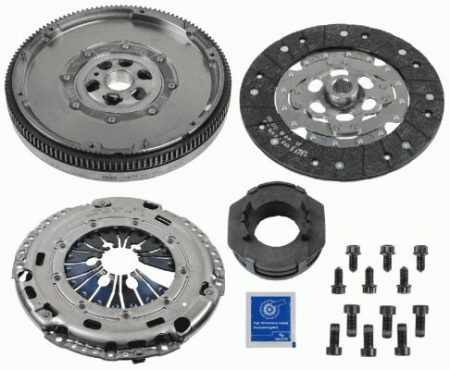 Ambreiaj - Set ambreiaj cu volanta masa dubla si rulment (228mm) AUDI A3; SEAT ALTEA, ALTEA XL, LEON, TOLEDO III; SKODA OCTAVIA II; VW EOS, GOLF PLUS, GOLF V, JETTA III BEETLE, PASSAT 2.0/2.5 intre 2003-2010