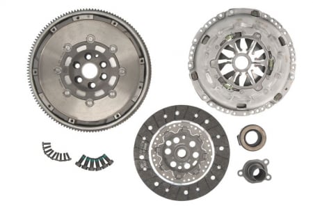 Ambreiaj - Set ambreiaj cu volanta masa dubla si rulment AUDI A3; SEAT ALTEA, ALTEA XL, LEON, TOLEDO III; SKODA OCTAVIA II; VW EOS, GOLF PLUS, GOLF V, JETTA III BEETLE, PASSAT 2.0/2.5 intre 2003-2010
