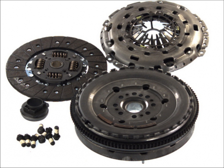 Set ambreiaj cu volanta masa dubla si rulment FORD TRANSIT 2.4D intre 2000-2006 Set ambreiaj - Set ambreiaj cu volanta masa dubla si rulment FORD TRANSIT 2.4D intre 2000-2006