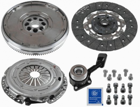 Set ambreiaj - Set ambreiaj cu volanta masa dubla si rulment hidraulic (240mm) VOLVO C30, C70 II, S40 II, S80 II, V50, V70 III; FORD C-MAX, FOCUS C-MAX, FOCUS II, GALAXY, KUGA I, MONDEO IV, S-MAX 2.0D intre 2003-201