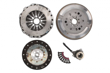 Set ambreiaj cu volanta masa dubla si rulment hidraulic AUDI A3, TT; SEAT TOLEDO III; SKODA OCTAVIA II, SUPERB II; VW EOS, GOLF V, GOLF VI, JETTA III, PASSAT, SCIROCCO 1.8/2.0 intre 2004-2017 [1]