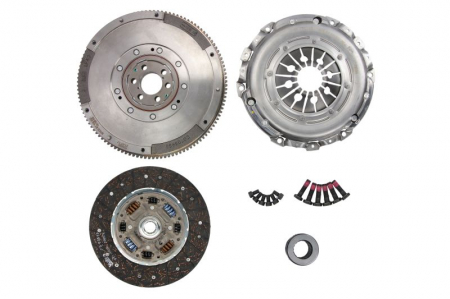 Ambreiaj - Set ambreiaj cu volanta masa dubla si rulment hidraulic AUDI A4, A6; VW PASSAT 1.9D intre 2000-2005