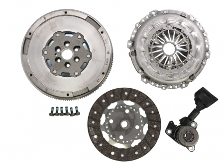 Set ambreiaj - Set ambreiaj cu volanta masa dubla si rulment hidraulic CITROEN C3 II, C3 PICASSO, C4 GRAND PICASSO I, C4 II, C4 PICASSO I, DS3, DS4; PEUGEOT 207, 3008, 308, 308 I, 308 II, 5008, 508 I 1.6Ddupa 2009