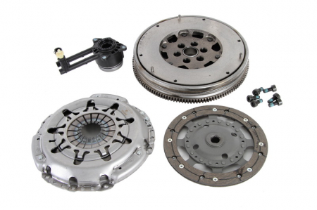 Set ambreiaj cu volanta masa dubla si rulment hidraulic FORD FIESTA V, FUSION; MAZDA 2 1.4D intre 2001-2012 [0]