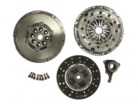 Set ambreiaj cu volanta masa dubla si rulment hidraulic FORD TRANSIT 2.4D intre 2004-2014 [0]
