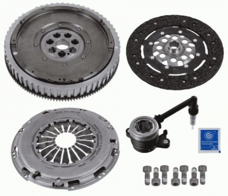 Ambreiaj - Set ambreiaj cu volanta masa dubla si rulment hidraulic MERCEDES CITAN (415), CITAN MIXTO (415); DACIA DUSTER, LODGY; NISSAN CUBE, JUKE, NOTE, NV200, NV200 / EVALIA, PULSAR, QASHQAI I 1.5D dupa 2003