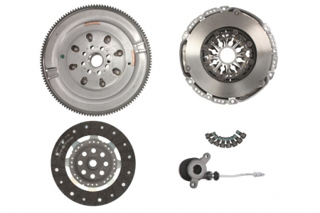 Set ambreiaj - Set ambreiaj cu volanta masa dubla si rulment hidraulic NISSAN QASHQAI I, X-TRAIL; RENAULT KOLEOS I 2.0D dupa 2007