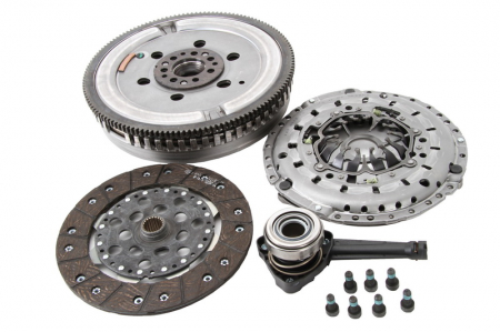 Set ambreiaj cu volanta masa dubla si rulment hidraulic RENAULT ESPACE IV, LAGUNA II 1.9D dupa 2001 [0]