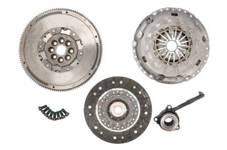 Set ambreiaj - Set ambreiaj cu volanta masa dubla si rulment hidraulic VW MULTIVAN V, TRANSPORTER V 2.5D intre 2003-2009