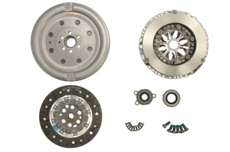 Set ambreiaj - Set ambreiaj cu volanta masa dubla si rulment VW MULTIVAN V, TRANSPORTER V 1.9D intre 2003-2009