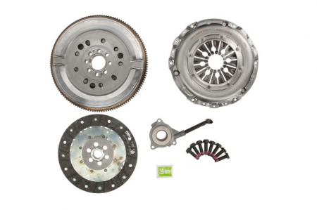 Set ambreiaj - Set ambreiaj cu volanta masa dubla si rulment VW MULTIVAN V, TRANSPORTER V 2.5D intre 2003-2009