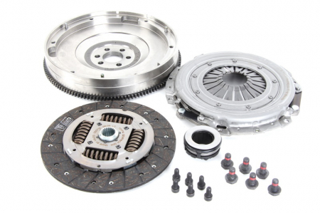 Set ambreiaj cu volanta rigida si rulment (229,5mm) AUDI A4, A6; SKODA SUPERB I; VW PASSAT 1.9D intre 1998-2008 [1]