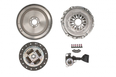Set ambreiaj cu volanta rigida si rulment pneumatic (240mm) CITROEN C3 II, C3 PICASSO, C4 II, DS3, DS4; PEUGEOT 2008 I, 207, 208 I, 308, 308 I 1.6D dupa 2007 [0]