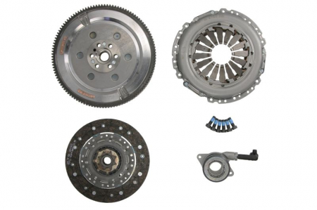 Set ambreiaj - Set ambreiaj potrivit ABARTH 500 / 595 / 695 1.4/1.4CNG/1.4LPG dupa 2007 (cu volanta si rulment hidraulic, cu cilindru sclav ambreiaj central; suruburi setate)