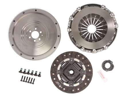 Set ambreiaj masa dubla cu rulment AUDI A3; SEAT ALTEA, ALTEA XL, LEON, TOLEDO III; SKODA OCTAVIA II, SUPERB II; VW CADDY III, GOLF PLUS, GOLF V, GOLF VI, JETTA III, PASSAT, TOURAN 1.9D/2.0D dupa 2003 [1]
