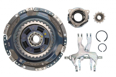 Ambreiaj - Set ambreiaj masa dubla cu rulment HYUNDAI ACCENT IV, I20, I20 ACTIVE, I30, I40, I40 CW, KONA, TUCSON; KIA CARENS IV, CEE'D, CEED, OPTIMA, PRO CEE'D, PROCEED, RIO IV, SOUL II 1.0-1.7D dupa 2011