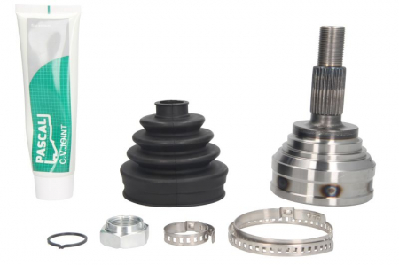 Transmisie - Set articulatie planetara Dreapta/Stanga (26z/25z/56,5mm) potrivit AUDI 100 C2, 100 C3, 200 C2, 200 C3, 80 B2, 80 B3, 90 B2; PEUGEOT J5; SAAB 9000 1.6-2.3 06.76-