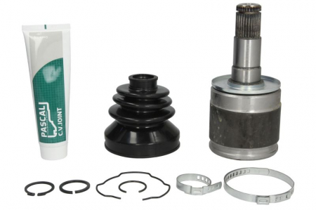 Transmisie - Set articulatie planetara Stanga (28z/26z) potrivit MITSUBISHI DELICA / SPACE GEAR, L400, PAJERO II, PAJERO SPORT I 2.4/2.5D/2.8D 11.93-01.08