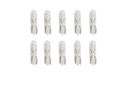 Electrice - Set becuri  cutie 10 bucati PBT5 24V 1,2W W2X4,6D