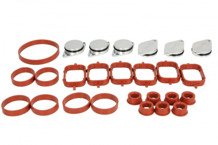 Elemente admisie aer - Set clapete turbionare galerie admisie (diam. 32mm) potrivit BMW potrivit BMW Seria 1 (E87), 3 (E46), 3 (E90), 3 (E91), 3 (E92), 3 (E93), 5 (E39), 5 (E60), 5 (E61) 2.0D/2.5D/3.0D 02.98-12.13