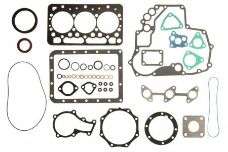 Garnituri - Set complet garnituri motor potrivit KUBOTA D722 potrivit BOBCAT 453F, 463F, E08, E10, E14, E16, 320, 322; BOMAG BW80AD-2, BW80ADH-2; KUBOTA B 7000, B 7400, B 7400 HSD, B 1800 D, B 1800 E, K 008