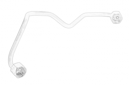 Alimentare combustibil - Set conducte inalta presiune instalatie injectie(CR/Injector rail) CITROEN C4, C4 GRAND PICASSO I, C4 I, C4 PICASSO I, C5 II, C5 III, C8, JUMPY; FIAT SCUDO; LANCIA PHEDRA; PEUGEOT 307, 308 2.0D dupa 2
